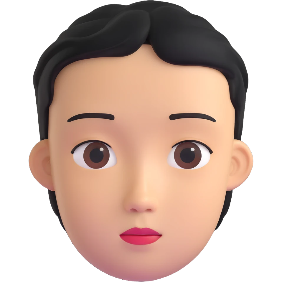Asian descent boy face emoji