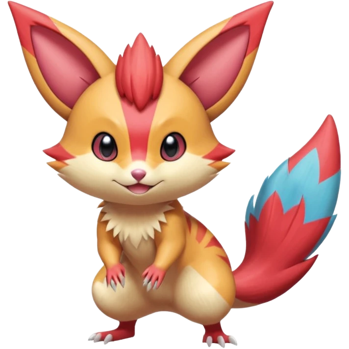 Sneasel-Furret-Victini-fusion emoji