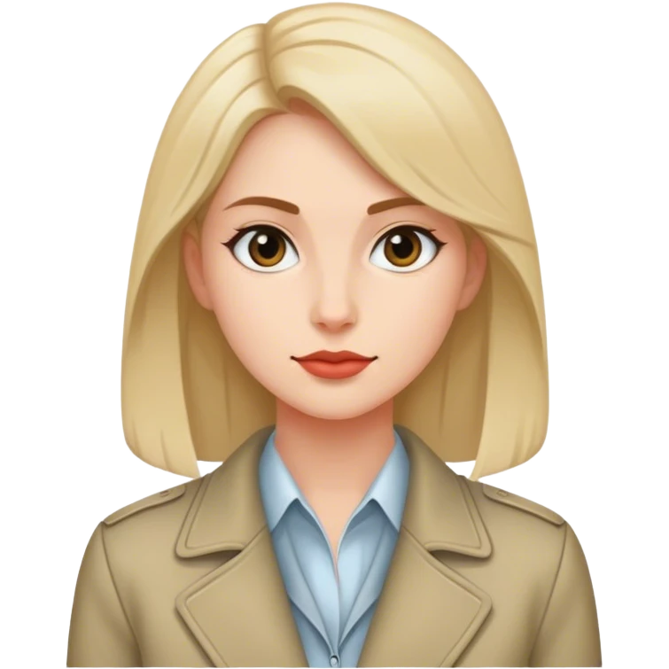 woman conservative jacket emoji