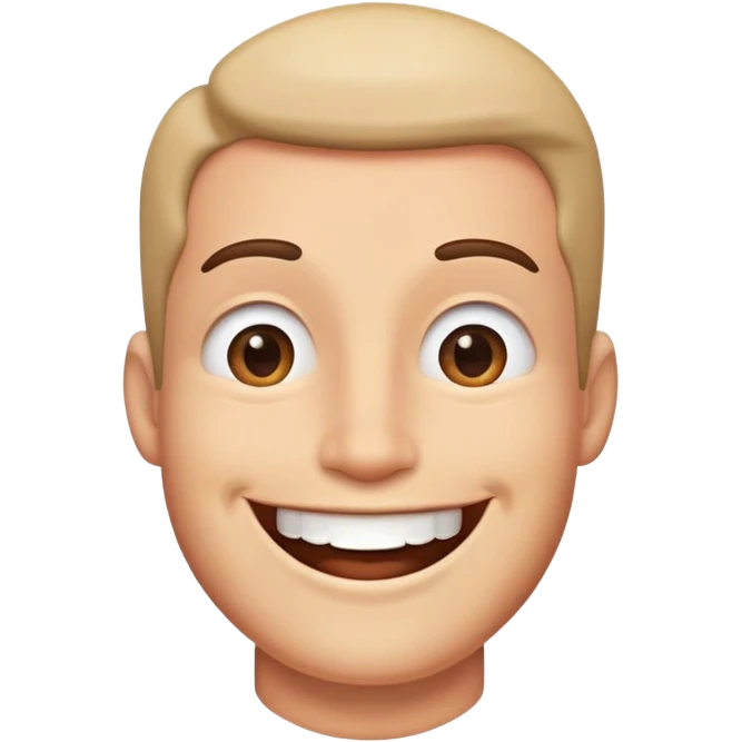 Happy with a big dick emoji