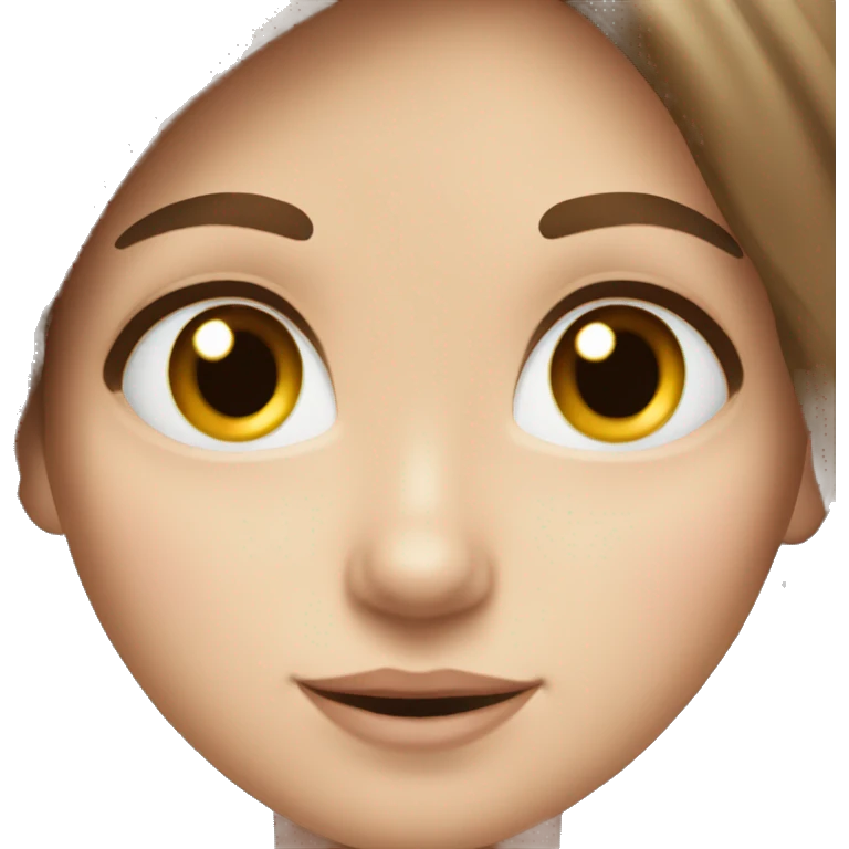 best friends for girl brown hair and white skin emoji