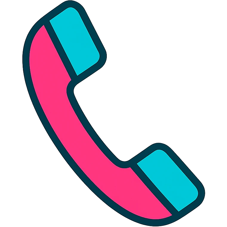phone icon, simple and modern emoji