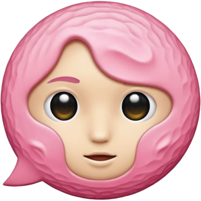 skin pore in pink tones  emoji