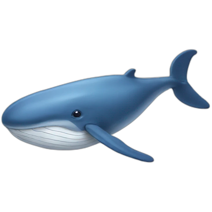 Blue whale emoji