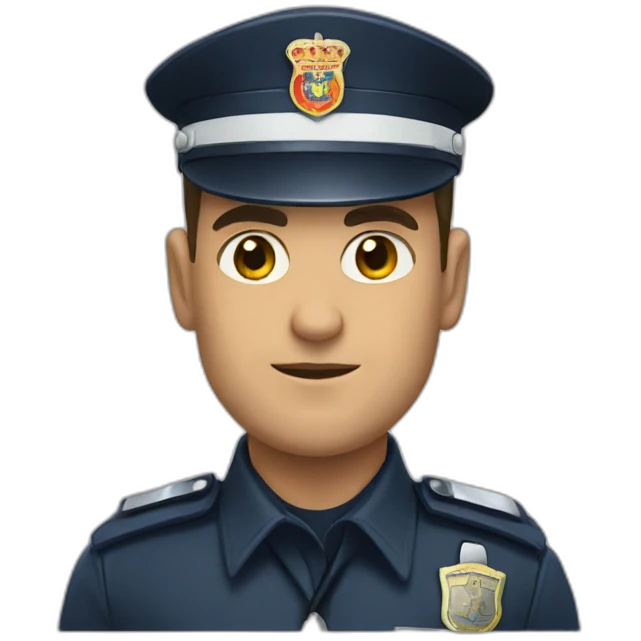 Spain Police emoji