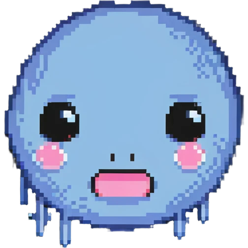 embarrassed face, sweat drop, blushing emoji