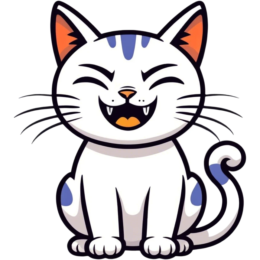 Angry cat emoji
