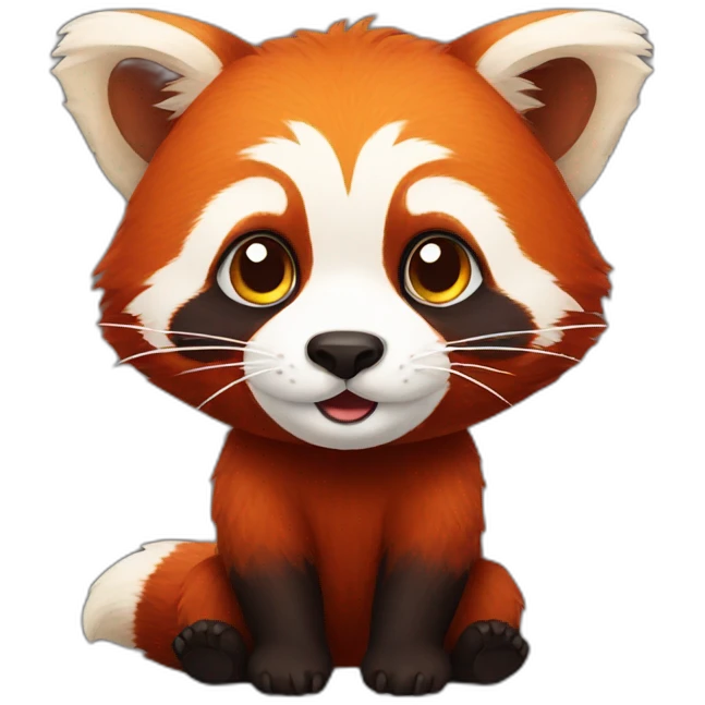 Red panda emoji