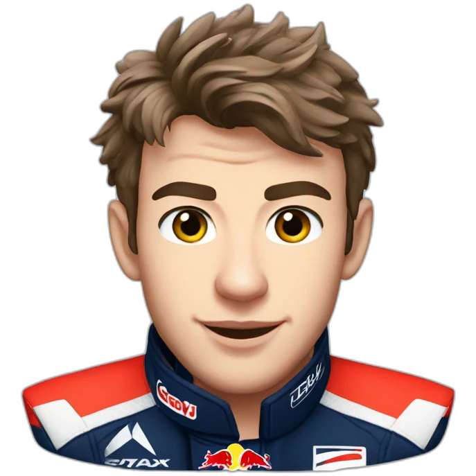 F1 driver Pierre Gasly  emoji