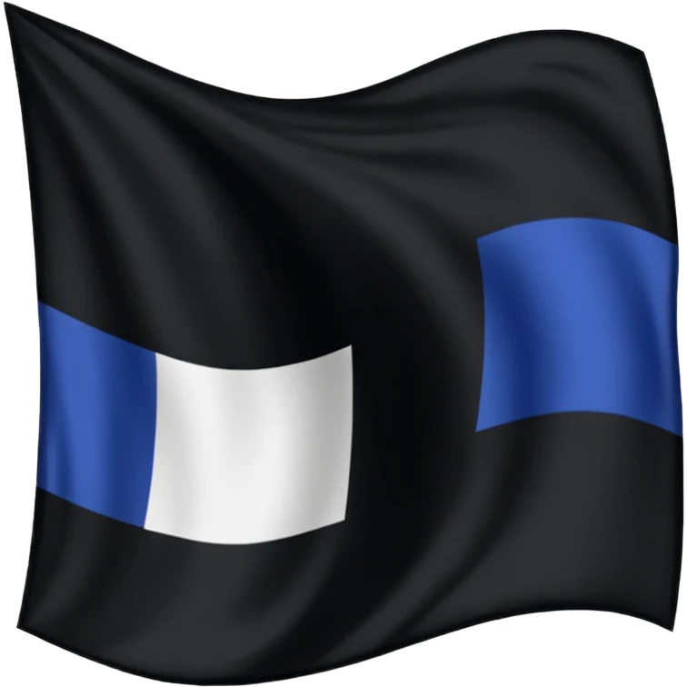 drapeau de la Bretagne France, noir et blanc  emoji