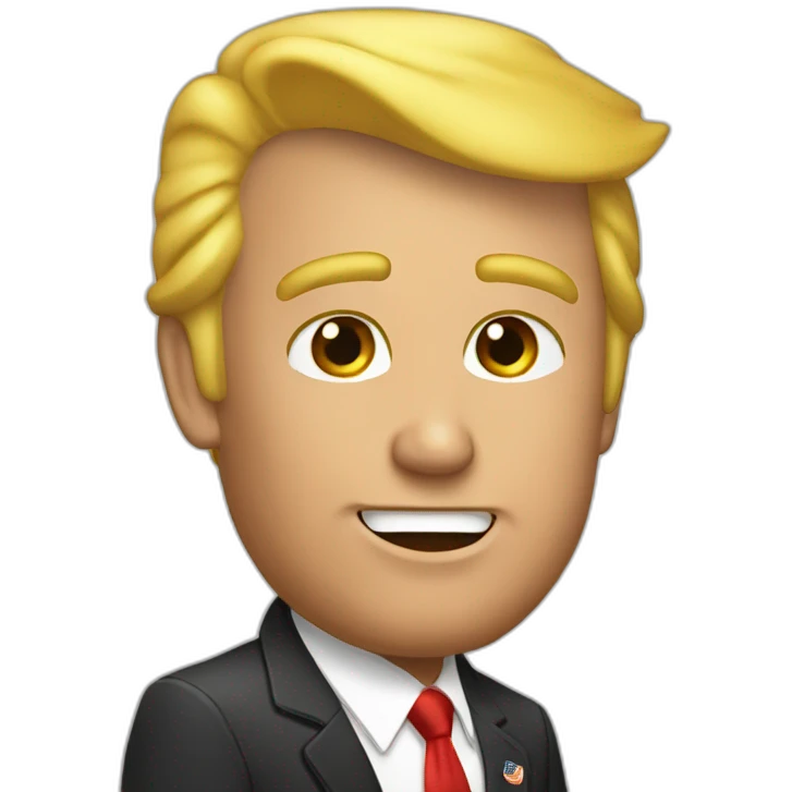 trump-golden-ducha emoji