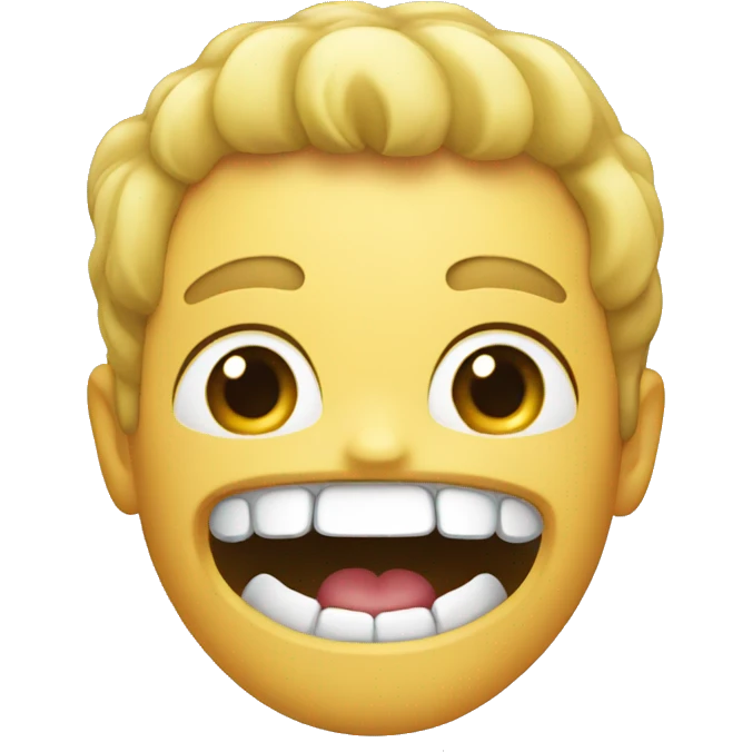 Suck teeth emoji