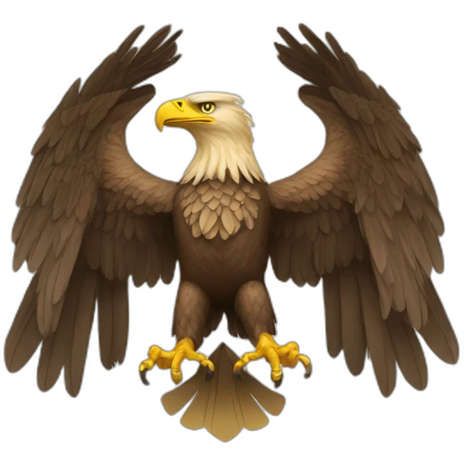 two-headed eagle emoji