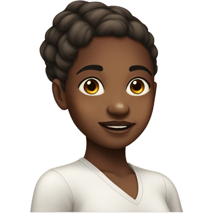 Hiperpigmention girl emoji