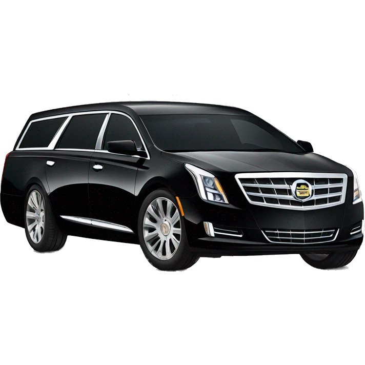 2013 Cadillac XTS hearse emoji