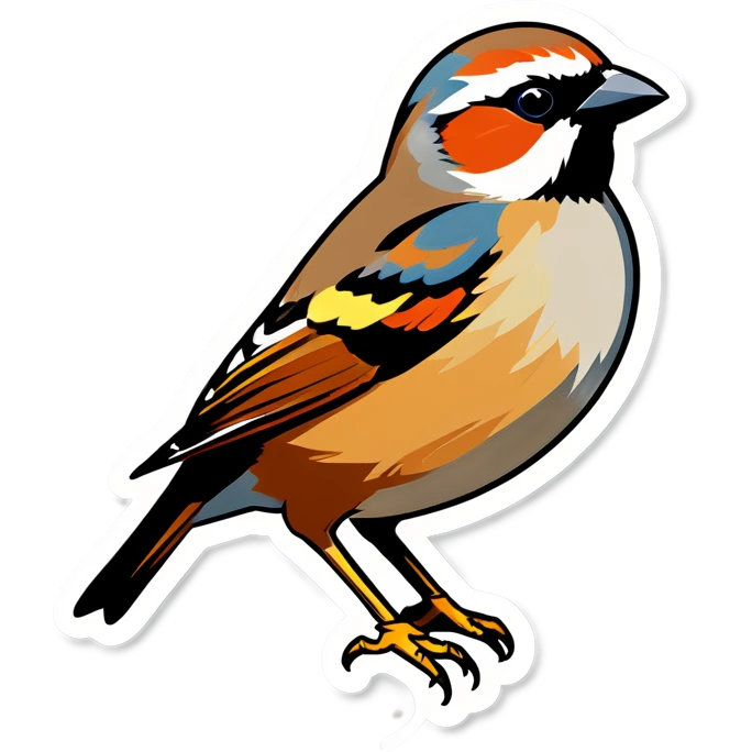 sparrow bird emoji
