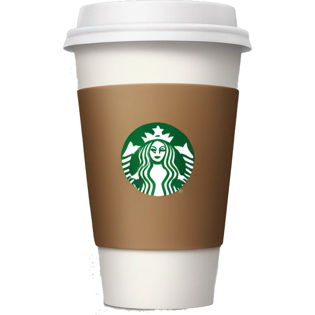 starbucks coffee cup emoji