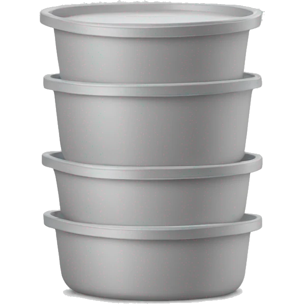 stacked Tupperwares emoji