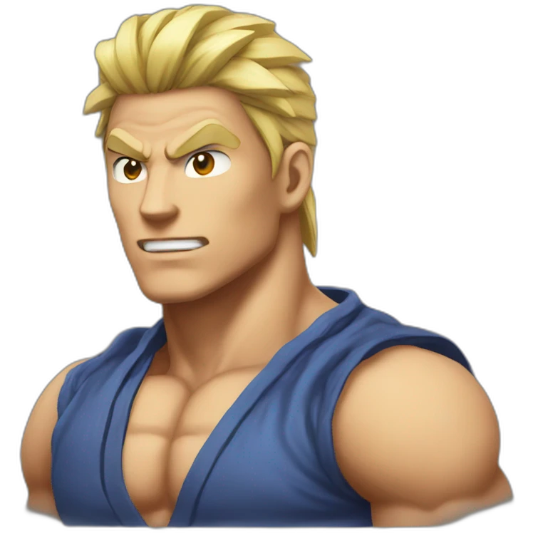 STREET FIGHTER ken emoji