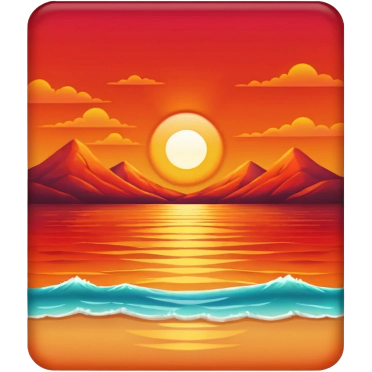Sunset emoji