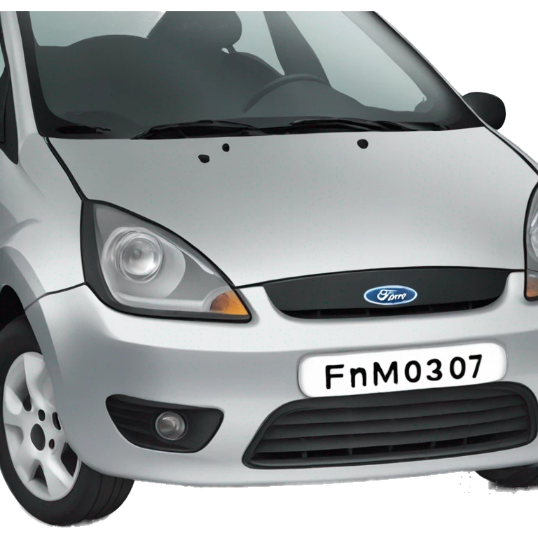 silver mk6 2006 ford fiesta emoji