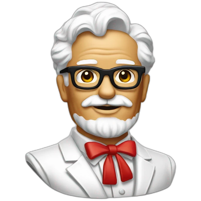 colonel sanders kfc emoji