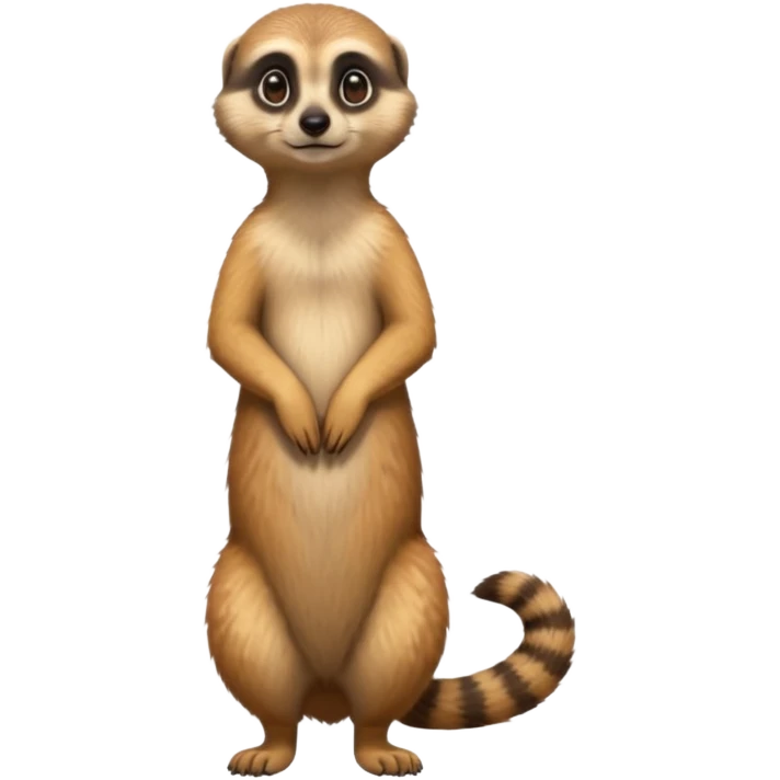 a meerkat standing emoji