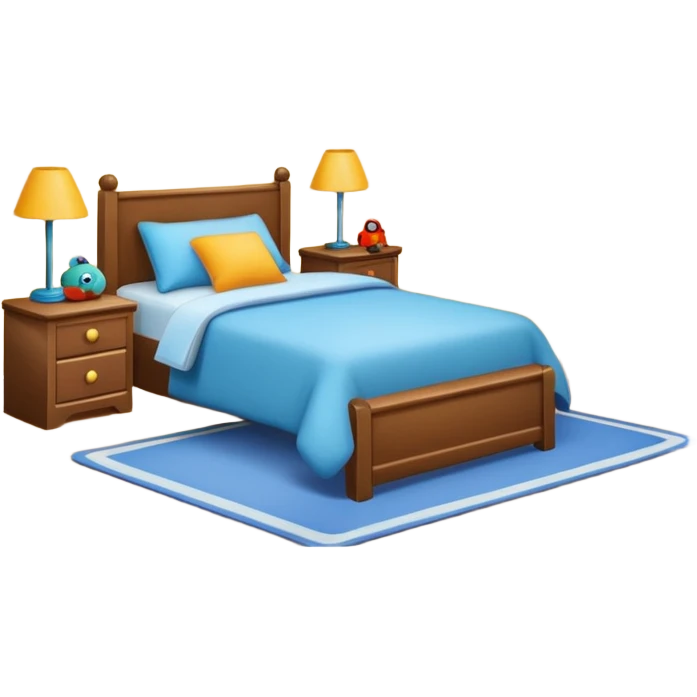 Clean kid room emoji