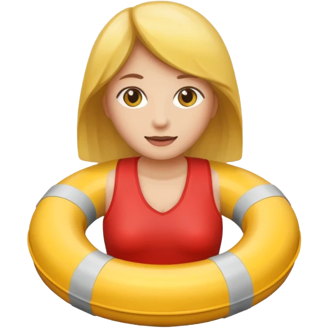lifesaver woman emoji