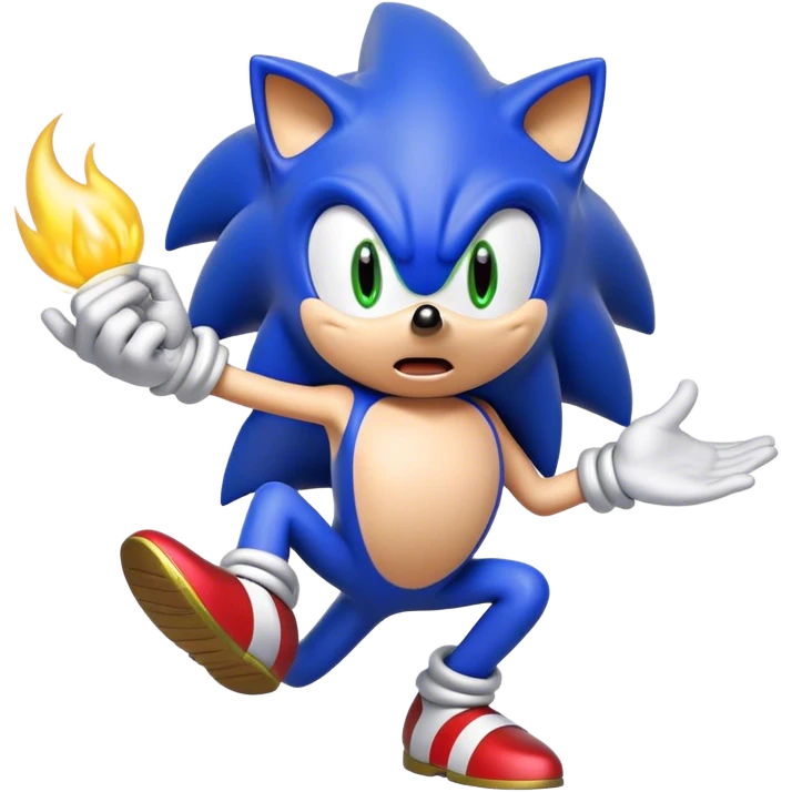 Sonic Farting emoji