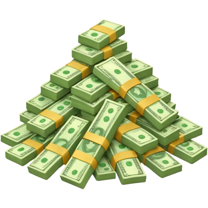 mountain of money emoji