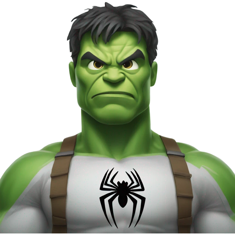 Spider-man Hulk emoji