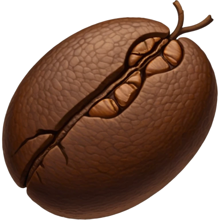 Coffee bean  emoji