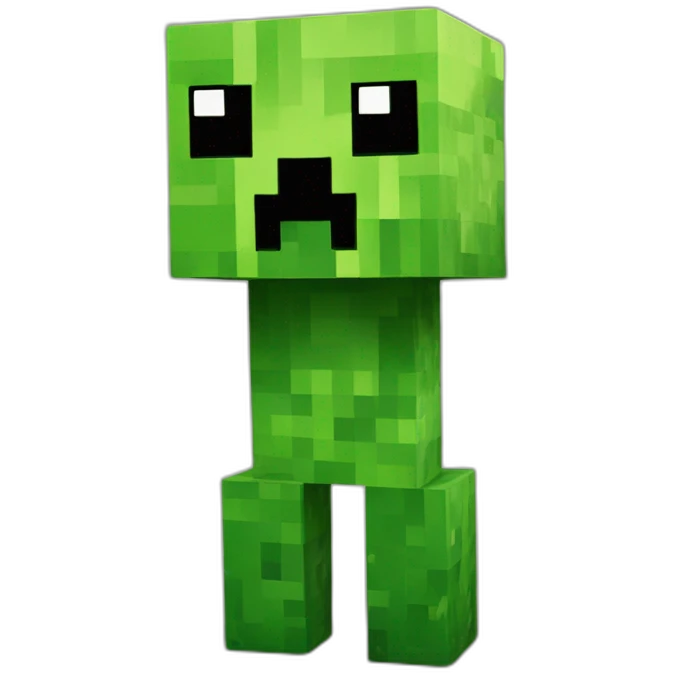 Minecraft creeper emoji