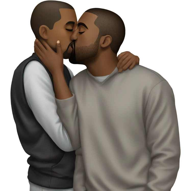 Kanye kissing Kanye kissing Kanye kissing Kanye  emoji
