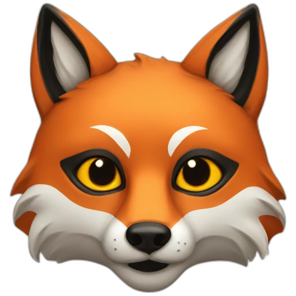 Fox mask emoji