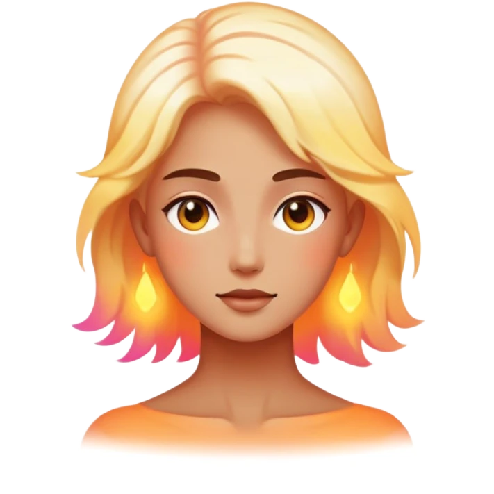 A person with aura emoji