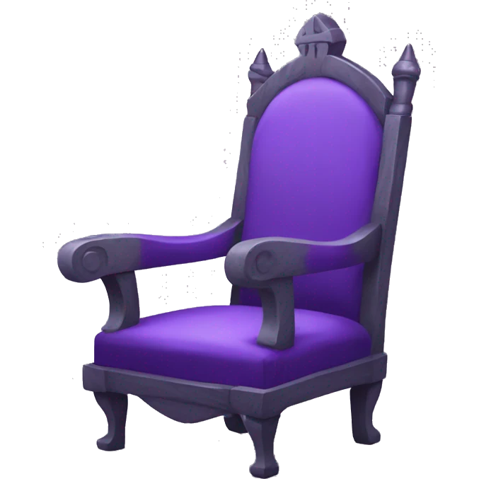 purple throne emoji