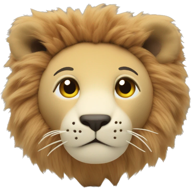 lion jellycat emoji