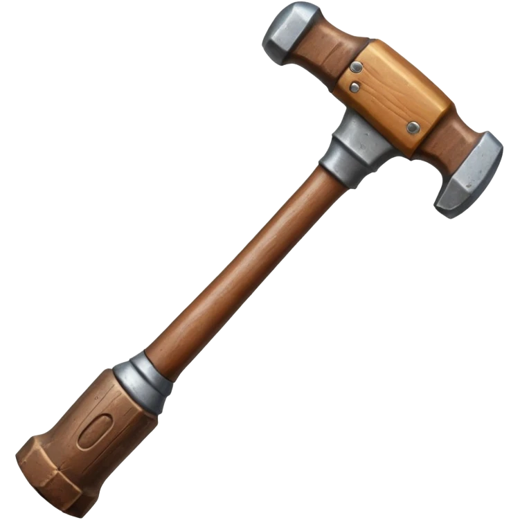 a default hammer, one hummer without anything else emoji