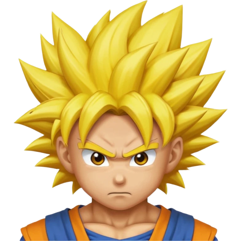 Goku super Sayayín emoji