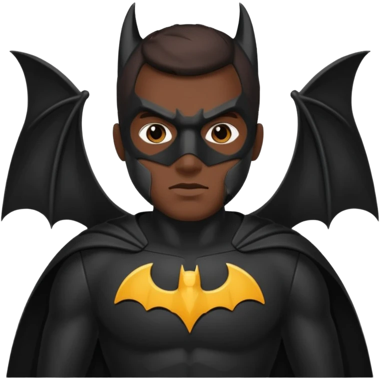 Bat man emoji