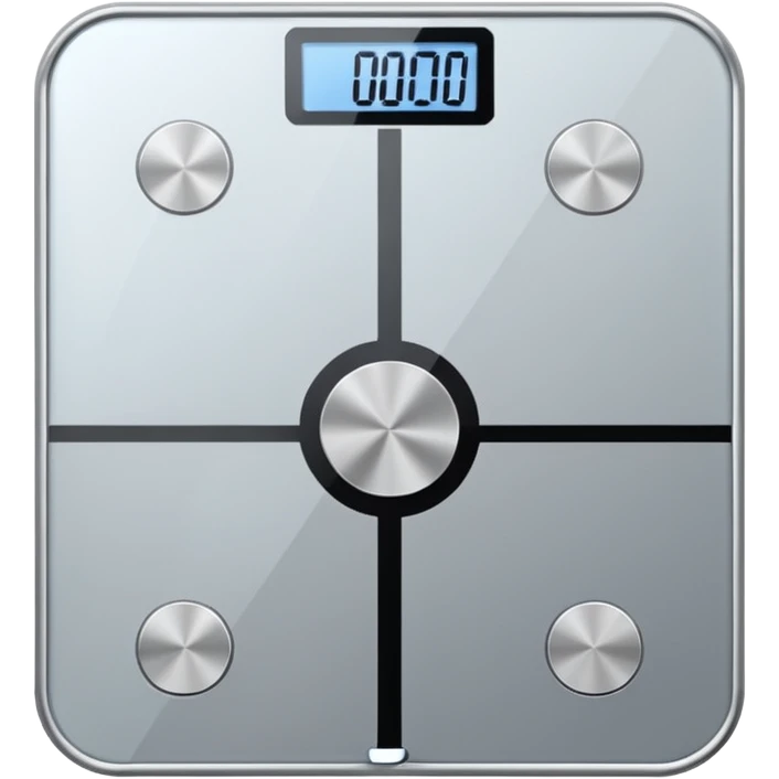 Digital weight scale emoji