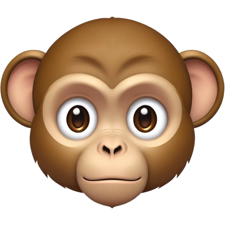 Sad monkey emoji