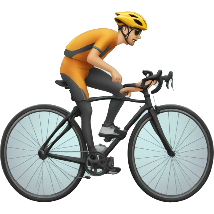 Chany en velo emoji