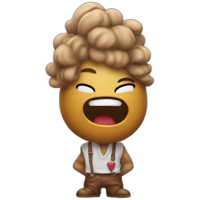 poopy's up on the strip emoji