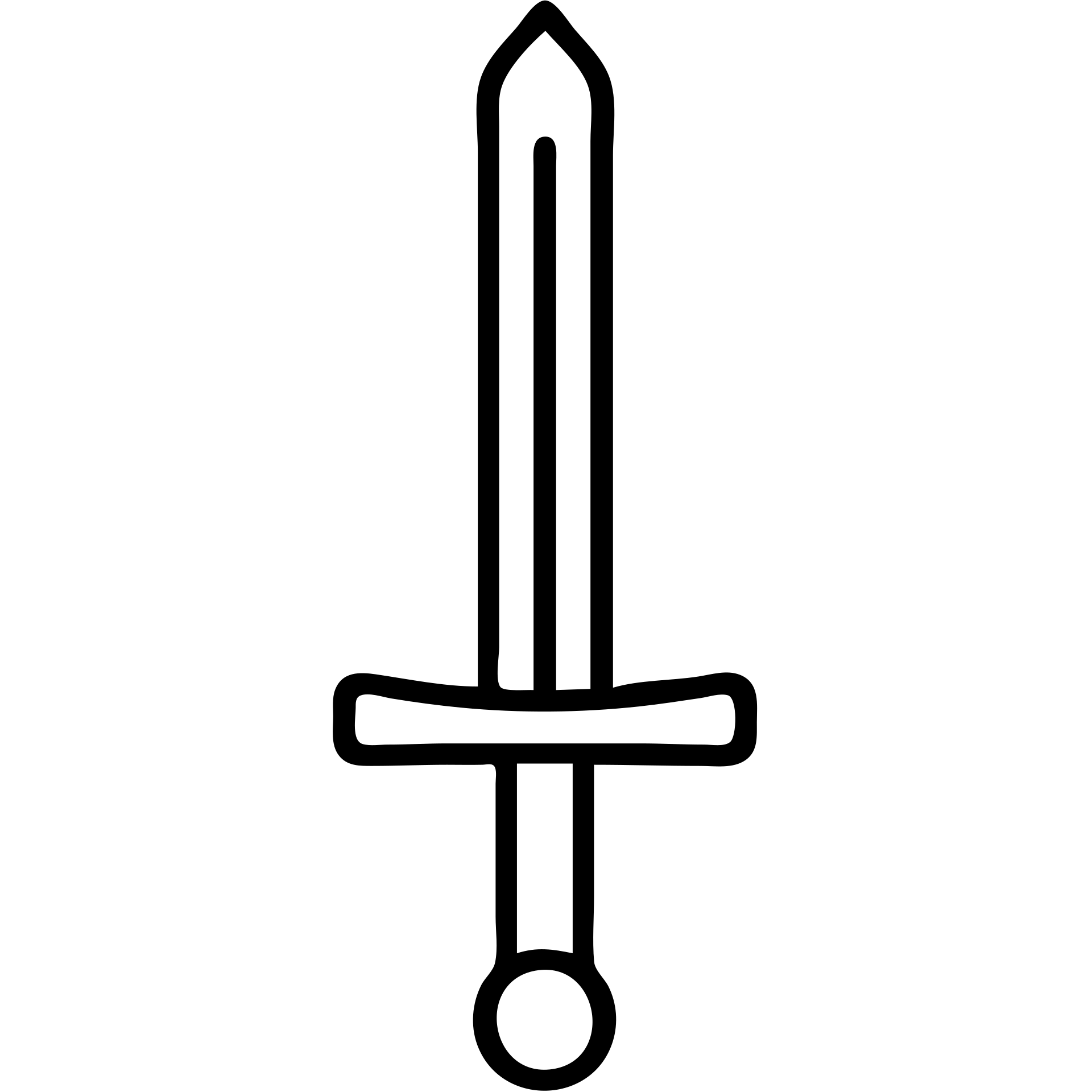 Medieval iron longsword emoji