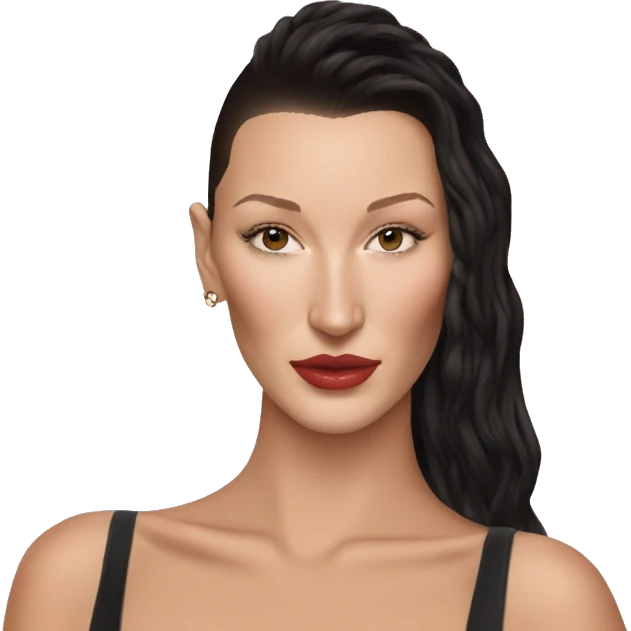 Bella hadid emoji