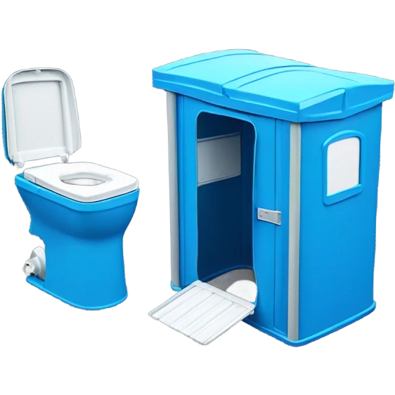 Port a potty  emoji