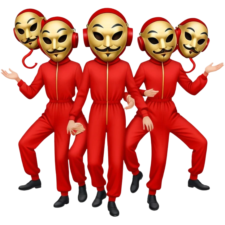 Lá casa de papel emoji